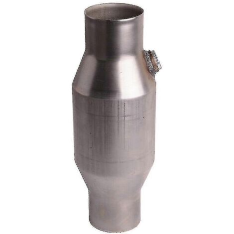 1 convertisseur catalytique universel filé de 2,5 pouces en acier inoxydable à haut débit 425250 pour échappement