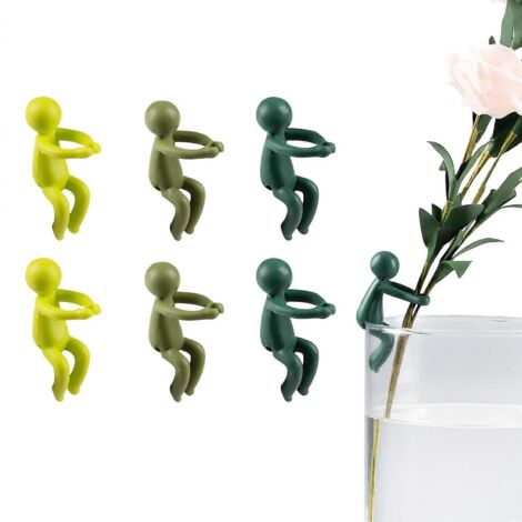 KLVGTIFS PU - Lot de 6 tuteurs pour plantes, tiges et pousses, pour faciliter la propagation des plantes. (1/5)