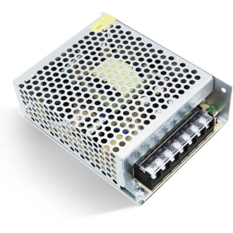 Alimentation 12V 10A Transformateur LED 120W Commutation Alimentation AC 110V/220V DC 12V Convient aux bandes lumineuses LED,aux signaux lumineux de sonde, à la vidéosurveillance,aux radios (1/4)