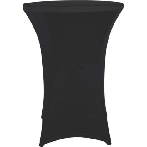 Standing table cover Housse de table de bar noir FP201 Q124532 (1/5)