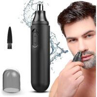 Tondeuse à poils de nez pour hommes, tondeuse à poils de nez électrique, tondeuse nez et oreilles pour hommes - Tondeuse à poils de nez indolore, tondeuse à poils de nez à piles