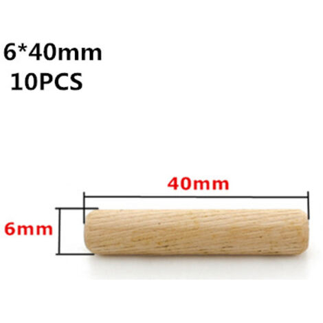 Guide de Perçage Portable pour Bois – Gabarit de Perçage Droit et Vertical (avec 10 goujons ronds 6x40mm) (1/5)