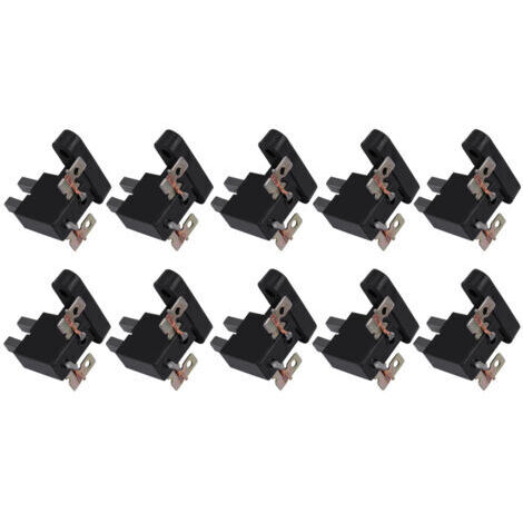 Balais de Charbon, Brosse à Charbon Universelle 10 PCS pour générateur GX390 4KW 5KW 7KW