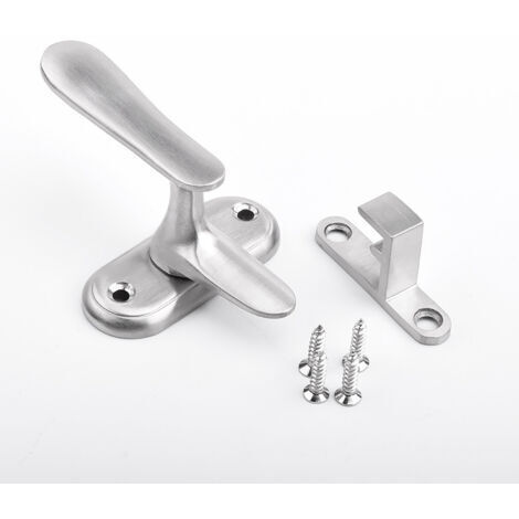 Loquet de porte quart de tour en acier inoxydable 304 –Dimensions 73x50x35mm –Sécurise fenêtres et portes efficacement (1/5)