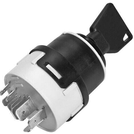 Interrupteur d'allumage 24V –Serrure d'allumage 9 broches –Compatible tracteurs et chariots élévateurs –Installation rapide et facile