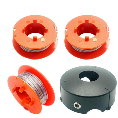 Accessoire pour coupe-bordure , Bobine de fil pour débroussailleuse Bosch pour débroussailleuse ART 23 26 30 Commitrim Easytrim 8 m F016800175 (3 bobines + 1 capuchon) (1/5)