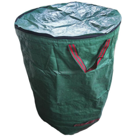 Sac de Jardin 1 Pièce Ensemble Sac de Jardin 120L Sac Poubelle de Jardin Robuste Sac Poubelle de Jardin Ensemble de Sac Poubelle PP Robuste Sac Poubelle de Jardin Sac Poubelle de Jardin A