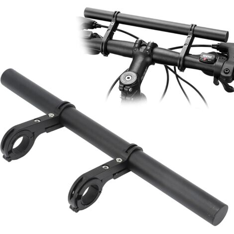 Rangement pour vélo, Support de téléphone de lumière d'extension de guidon de vélo 20CM support d'extension de guidon de vélo en alliage d'aluminium support de phare de vélo support de guidon (1/5)