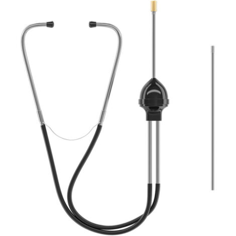 Stéthoscope à cylindre en acier inoxydable