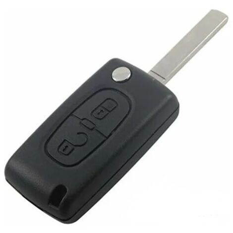 Boitier Plip 2 Boutons Citroen Compatible avec Peugeot 107 207 307 308 407 807