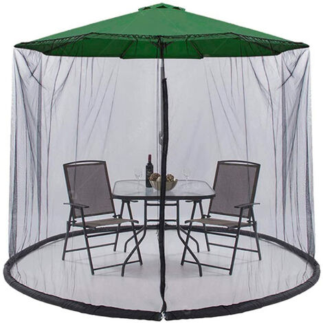Moustiquaire de litMoustiquaire extérieure de gazebo de parapluie de jardin de parasol avec la tirette