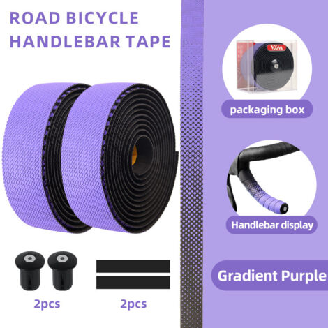 Violet Sangles de guidon VXM 3D pour vélos - Sangles antidérapantes et durables pour équipements de cyclisme (1/5)