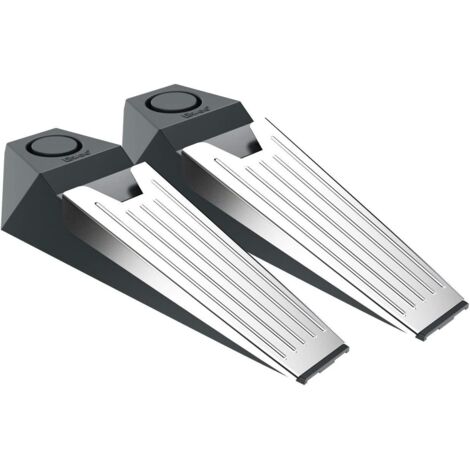 Butée de porte et cale de porte avec alarme – Lot de 2 – Batterie incluse – 110 dB