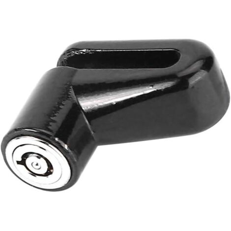 Bloc frein à disque, cadenas antivol en métal avec cadre en plastique et clés pour moto, véhicules électriques, vélos (1/5)