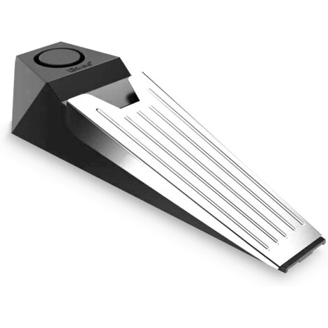 Butoir et butée de porte Prise de porte Wedge avec alarme - Batterie incluse - 110dB