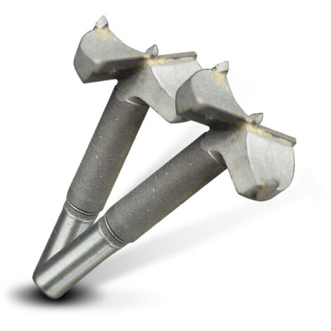 BDD Meche a Bois, Diametre 60mm, Foret Fraise Carbure Pour Faconner Trou Travail du Bois, L'installation de Portes Sphériques Bois, Tiroirs, Plastique, Contreplaqué 2pc