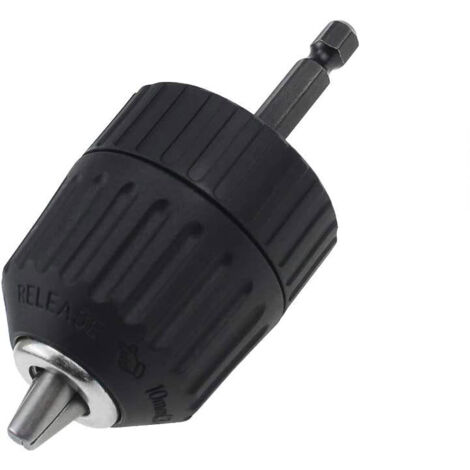 0.8-10mm Convertisseur de mandrin de perçage sans clé Adaptateur à changement rapide de filetage