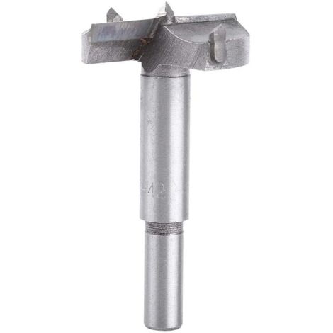 BDD Woodworking Hole Ripper Reamer Wood Panel Ripper Carbide Drill Bit Flat Hole Drill Tool Saw Hole (One piece 42MM) (1/5)