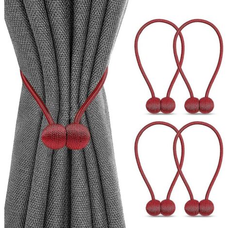 BDD boucle de rideau boucle magnétique boucle de rideau boucle magnétique (4 magenta)