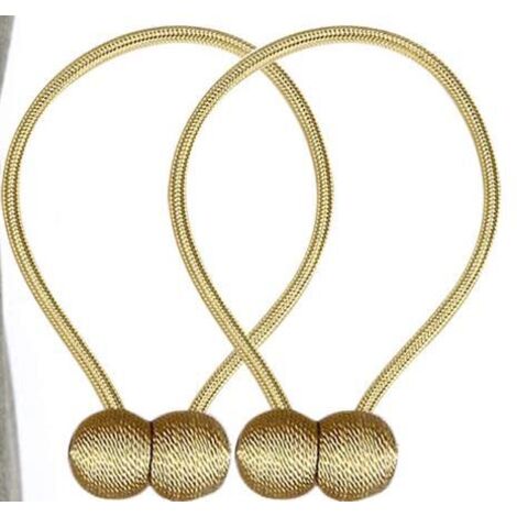 Rideau Boule Aimant Rideau Boucle Sangle Style Européen Corde Rideau Clip Magnétique Boucle Anneau Aimant Magnétique