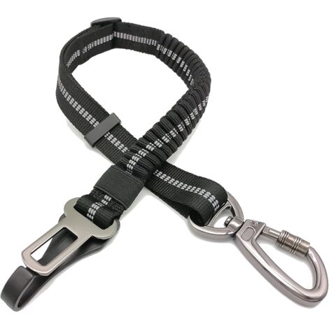 Harnais pour chien Harnais universel avec mousqueton renforcé Harnais de voiture réglable pour chien (1/4)