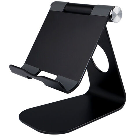 Support de tablette de téléphone portable ipad support de bureau paresseux support de tablette en alliage d'aluminium support de tablette à angle réglable support de bureau universel pour téléphone po
