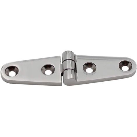 1 pièce de charnière en acier inoxydable 316, charnière polie miroir, adaptée aux connecteurs de yacht et aux accessoires de quincaillerie de yacht