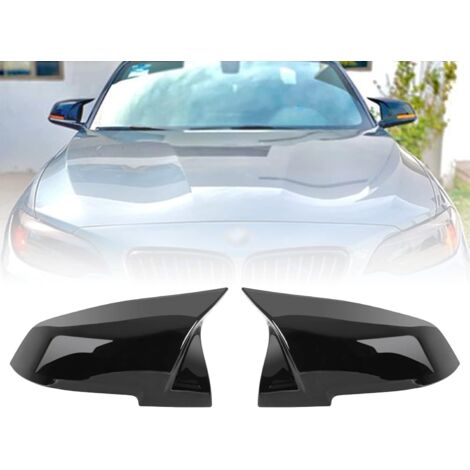 1 paire de capuchons de rétroviseur, couvercle de remplacement de rétroviseur pour BMW série 1234 M2F30F20M modifié M3 coque de rétroviseur klaxon type AN (1/3)