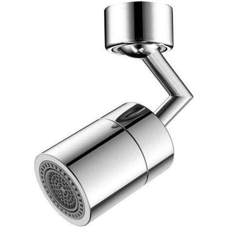 Aérateur de et,Rotative de 720 Degrés Embout et Cuisine, 2 Modèles de Débit D'eau, 4 Couches Filtre Aerateur et Economie d'eau,Convient pour Les Salles de Bains et Les Cuisines