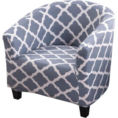 Housse de chaise, housse de chaise de baignoire en polyester Spandex à haute élasticité Housse de fauteuil Housse de protection de meubles Housse de canapé souple (1/5)