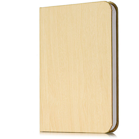 Lampe de livre pliante en bois d'une seule pièce, lampe de livre magnétique à LED, lumière décorative/veilleuse, lampe de bureau rechargeable par USB, cadeau parfait pour les femmes/parents/enfants (é