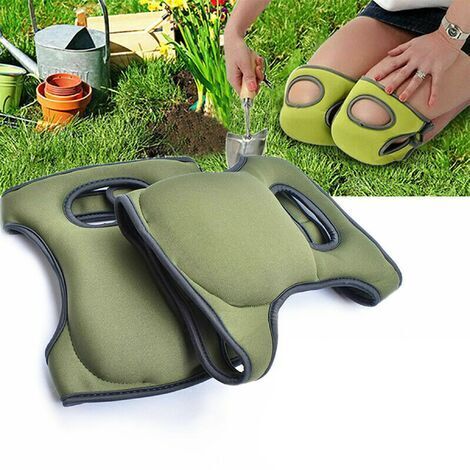 Paire de protection de la main - d'œuvre à la maison genou coton de mer carrelage protection genou jardin genouillère désherbage jardinage jardinage jardinage jardinage genouillère genouillère genouil (1/4)