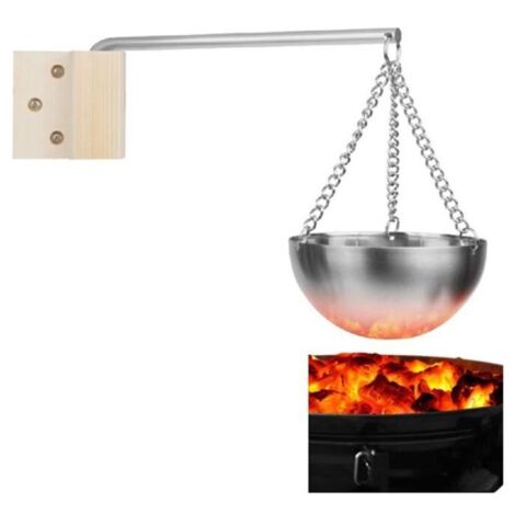 20 cm Sauna Aromathérapie Bol en Acier Inoxydable Titulaire D'huile Essentielle Sauna Salle Accessoires Sauna Fournitures Pièces