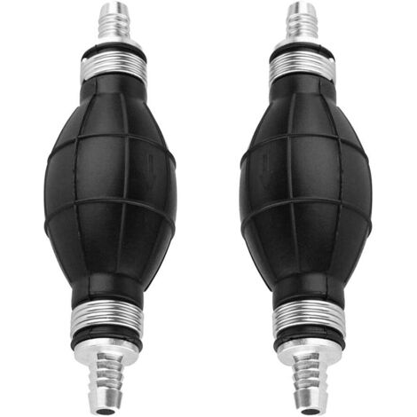 Pompe à carburant à ampoule amorcée de 8 mm, 2 pompes à carburant à ampoule amorcée pour carburant, auto, jardin,