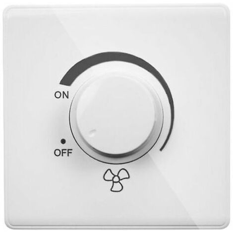 86 Type de réglage du ventilateur de plafond Contrôleur de vitesse en continu Interrupteur mural 220v 10a (1/5)