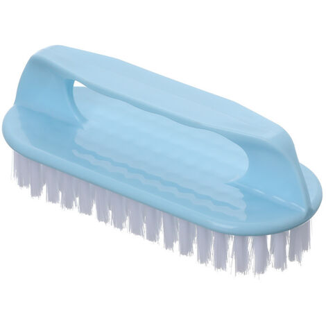 BDD Nettoyage du linge brosse multifonctionnelle brosse de nettoyage à poils doux durable vêtements chaussures ménage bleu