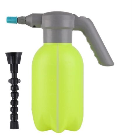 Flacon pulvérisateur électrique, 2.5L Automatique Plante arrosoir , Jardin pulvérisateur Bouteille, Jardin arrosoir Machine, électrique brumisateur, Jardin pulvérisateur Outil (jaune clair) (1/4)