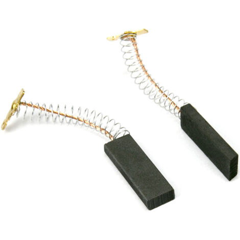 2PCS Charbons Moteur pour Machine à Laver Séchoir Conception à Double Couche Brosses à Charbon Compatibles Bosch Siemens