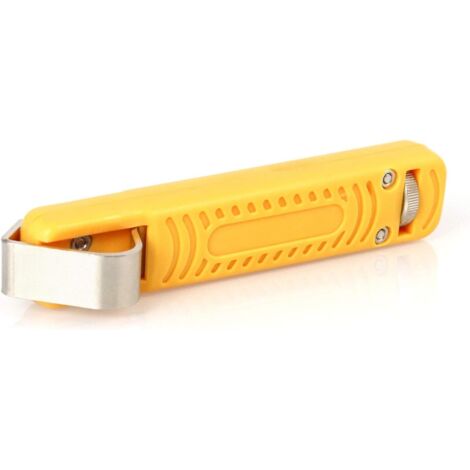 Outil de dénudage de câble Outil de dénudage pour dénudage de fenêtres et câbles ronds de 3/16" à 5/8" de diamètre