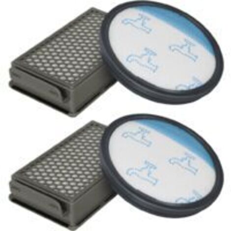 Filtre HEPA pour aspirateur Rowenta/Moulinex/Tefal Compact Power Cyclonic, accessoires de rechange pour système de filtration ZR005901 2 pièces.