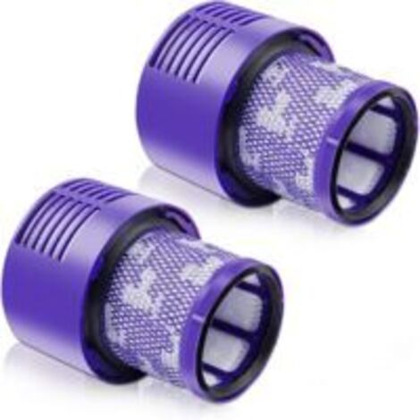 Lot de 2 filtres arrière de rechange pour aspirateurs Dyson V10, V10 Absolute, V10 Animal, V10 Motorhead, V10 Total Clean et SV12 (Ikodm)