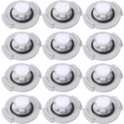 Filtre à eau Sollbry (lot de 12) compatible avec les modèles Xiao-mi Ro-borock S50, S55, S6, S5Max, T60 et T6 - pièces détachées
