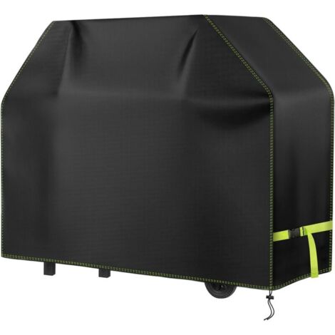 Housse de barbecue d'extérieur, Oxford 420D, protection 117 x 66 x 117 cm, vent/soleil/eau, compatible avec la plupart des barbecues