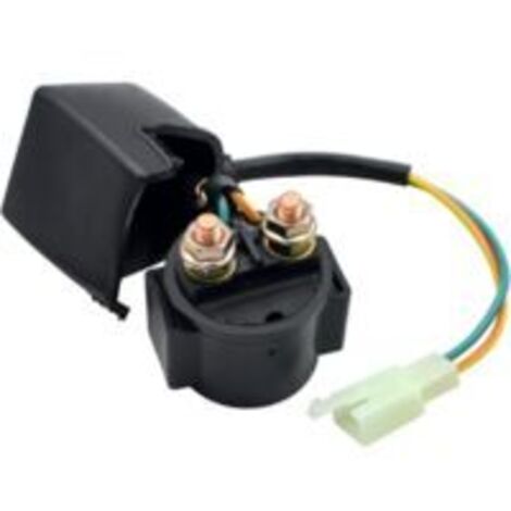 Relais 12V pour moto, quad, démarreur GY6 50cc, 70cc, 90cc, 110cc, 125cc, 150cc, 200cc, 250cc, quad, moto tout-terrain, scooter, karting, 4 temps (1/2)