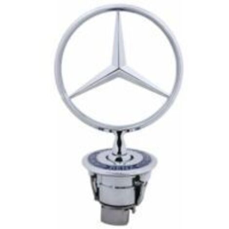 Logo Mercedes-Benz pour capot W124 W202 W203 W208 W210/44 mm Cisea (1/2)