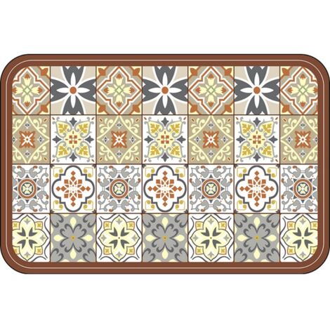 Fable 4060cm (terre de diatomées) Tapis de sol en terre de diatomées, tapis de bain, très absorbant, antidérapant (1/5)