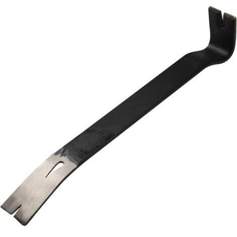 Outil de pied-de-biche, arrache-clou en acier, lève-couvercle de peinture, petite barre de levier plate de 15 pouces pour faire levier