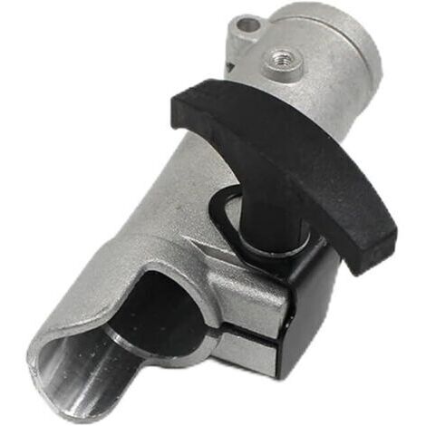 Accessoires de tondeuse à gazon connecteur d'arbre carré clip de connexion argent 2,8 2,8 13,2 cm 1 pièce 28 tube 9 dents connecteur rapide (1/5)