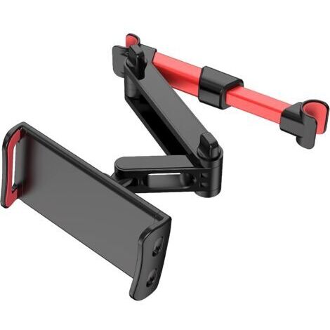 Support appuie-tête pivotant à 360° pour siège arrière de voiture, réglable, compatible avec toutes les tablettes de 4 à 11 pouces, téléphones portables et iPad Air Mini. (1/5)