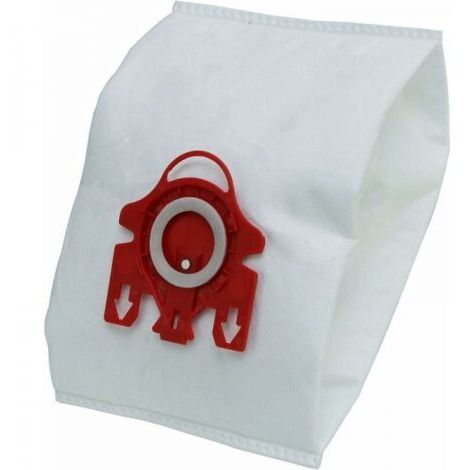 10 Pièces Sac Aspirateur Sacs À Poussière pour Aspirateur pour Miele Compact C1, C2 Sac 3D Efficiency S700, S241 - S256i, S4000-S4999,rose